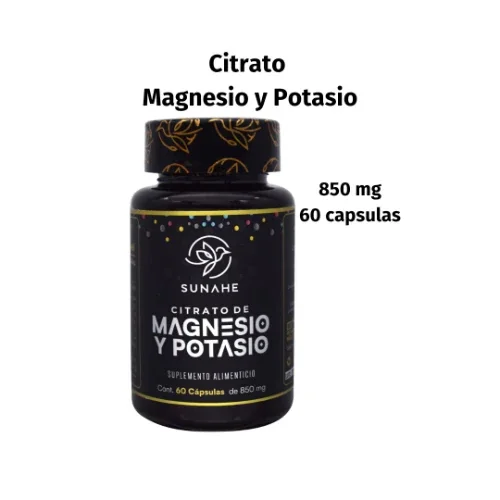 Citrato Magnesio y Potacio 850mg