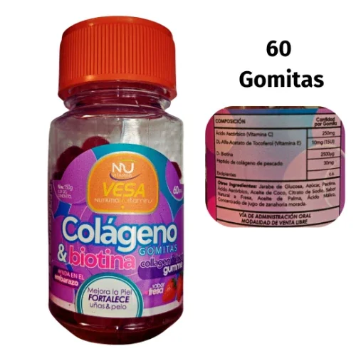 Colageno Biotina Gomitas