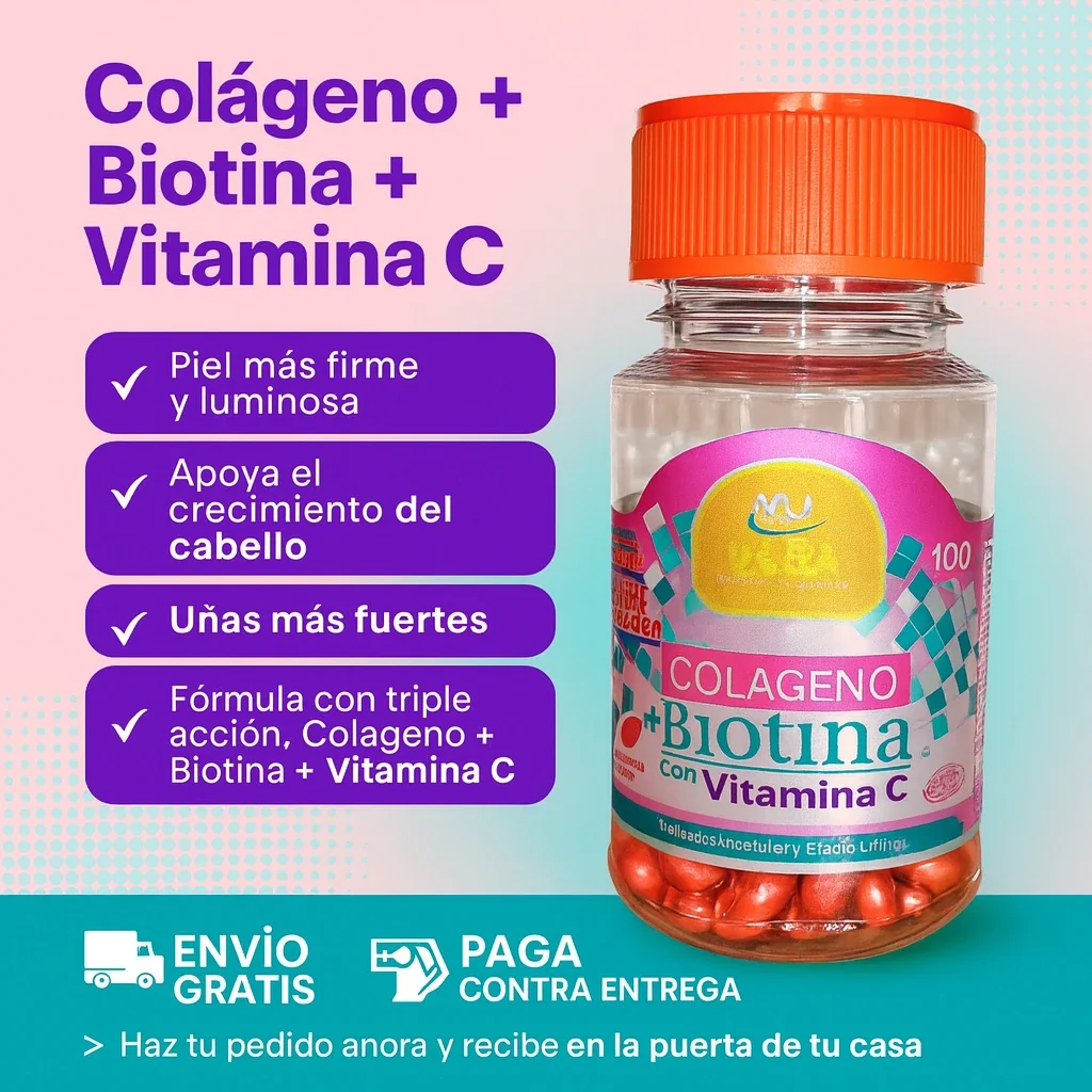Colageno+Biotina con Vitamina C