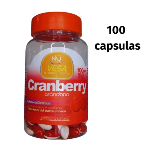 Cranberry (Arándano) VESA – Protección Natural para tu Salud Urinaria