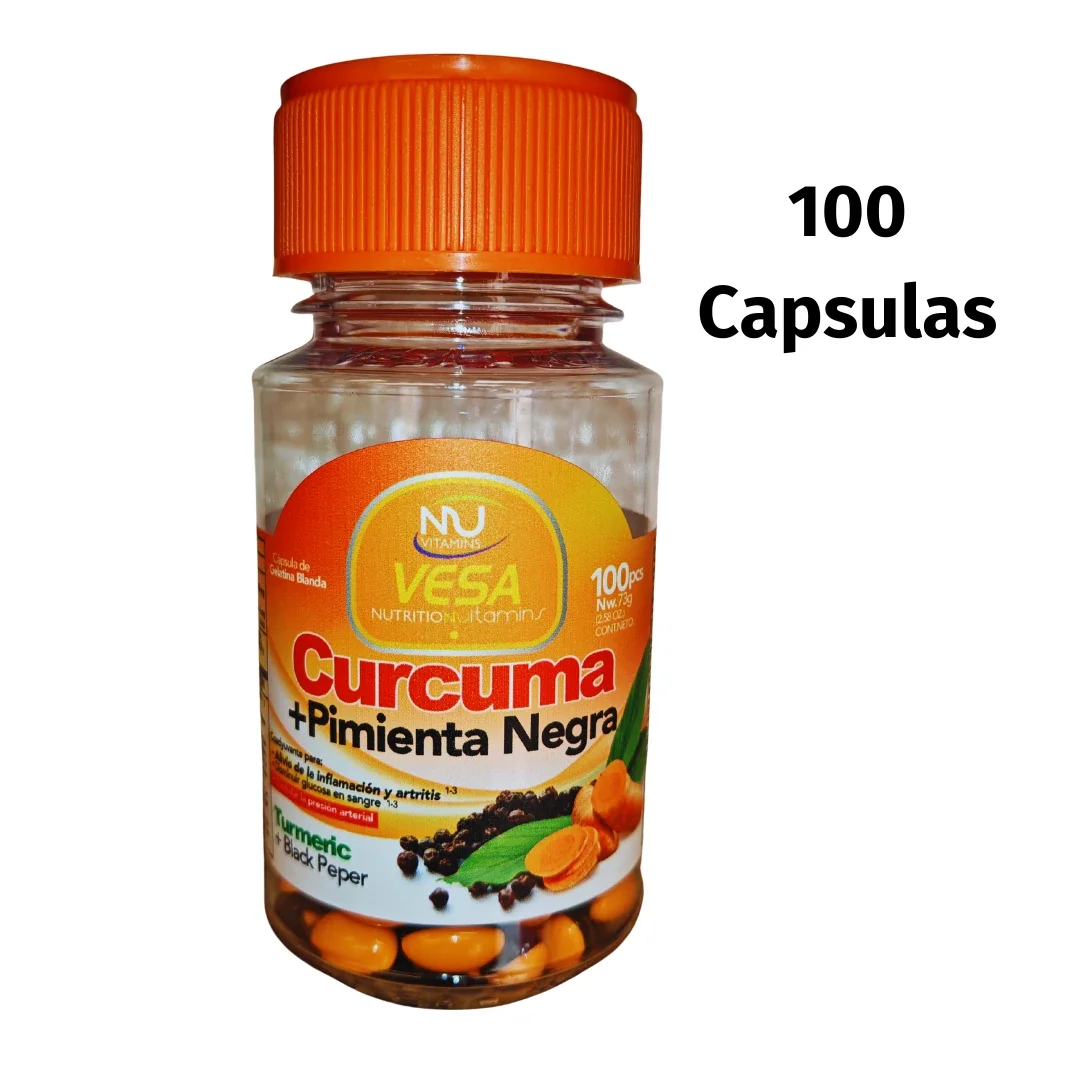 Curcuma+Pimienta Negra