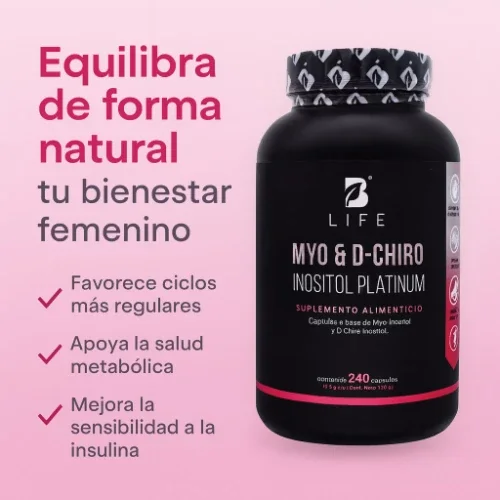 Myo D Chiro Inositol Platinum 240 Cap