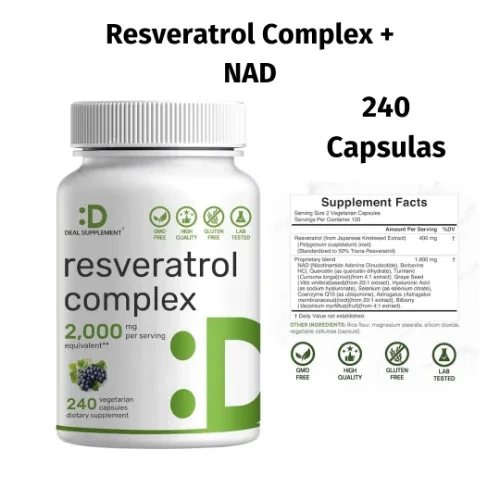 Resveratrol + NAD