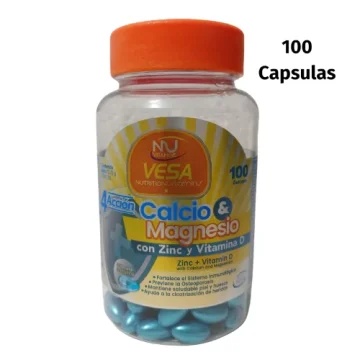 Calcio & Magnesio, Zinc y Vitamina D