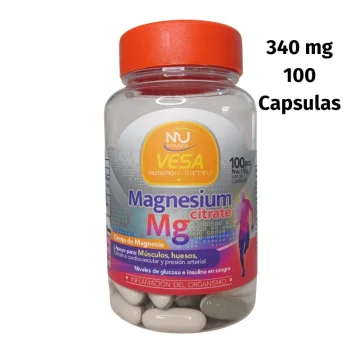 Citrato de Magnesio de 340 mg