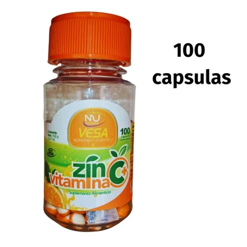 Vitamina C + Zinc CAPSULAS
